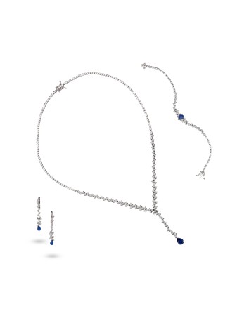 Luxelle 14K Solid Gold Adorned with Premium Stone