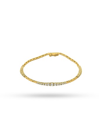 Althessa 14K Solid Gold with Natural Diamond (0.66 CT)