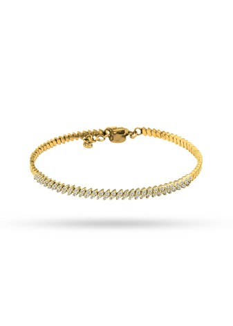 Fiora 14K Solid Gold with Natural Diamond (0.56 CT)