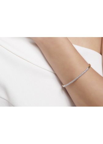 Fiora 14K Solid Gold with Natural Diamond (0.56 CT)