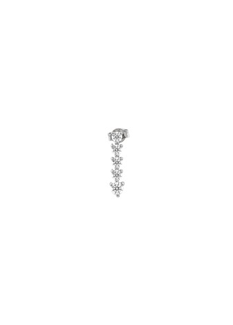 Fioris 14K Solid Gold Adorned with Premium Stone