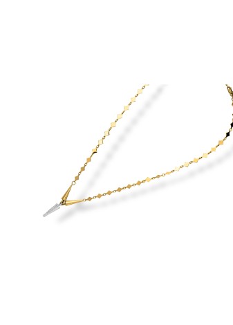 Verae 14K Solid Gold with Natural Diamond RD: 0.21 CT, E-F, SI