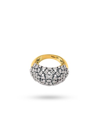 Luxia 14K Solid Gold Adorned with Premium Stone