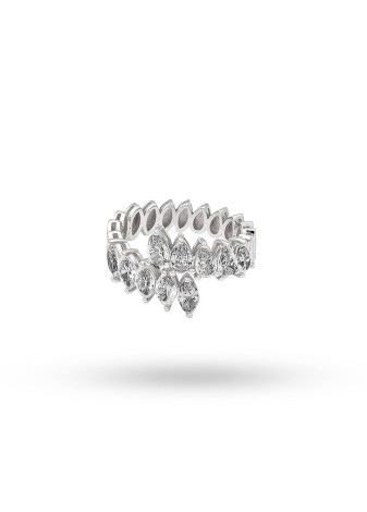Forsinia 14K Solid Gold Adorned with Premium Stone