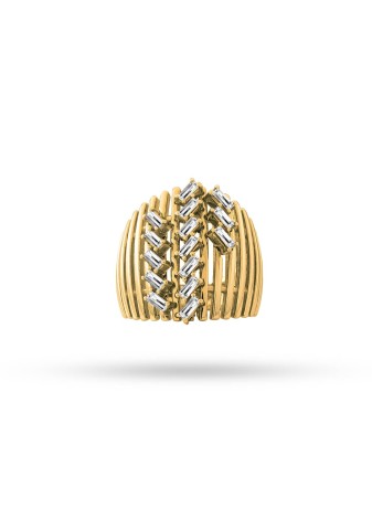 Derobie 14K Solid Gold with Natural Diamond (BG: 0.57 CT, E-F, SI)