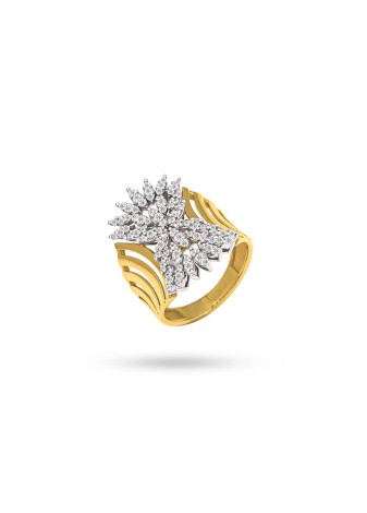 Velora 14K Solid Gold Adorned with Premium Stone