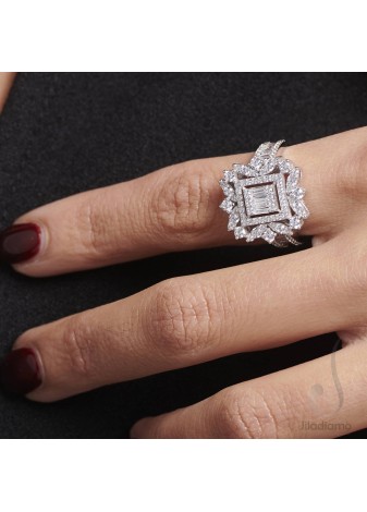 Nirelle 14K Solid Gold Adorned with Premium Stone
