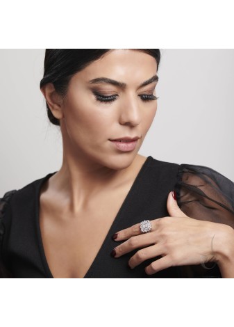 Nirelle 14K Solid Gold Adorned with Premium Stone