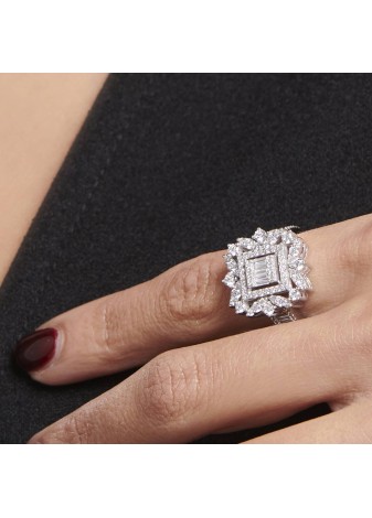 Nirelle 14K Solid Gold Adorned with Premium Stone