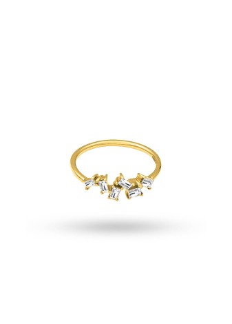 Miralys 14K Solid Gold with Natural Diamond (BG: 0.33 CT, E-F, SI)
