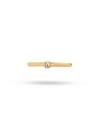 Varysia 14K Solid Gold with Natural Diamond (BG: 0.04 CT, E-F, SI)