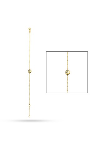 Jiluxa Sophisticated 14K Solid Gold with a Dazzling Premium Feature