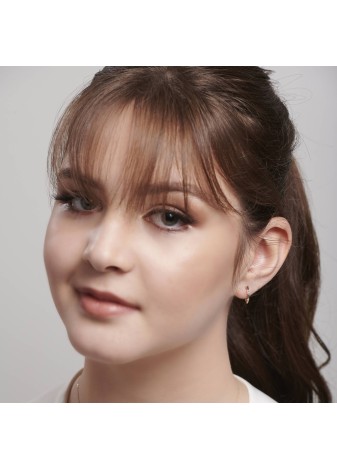 Veylana Sophisticated 14K Solid Gold with a Dazzling Premium Feature