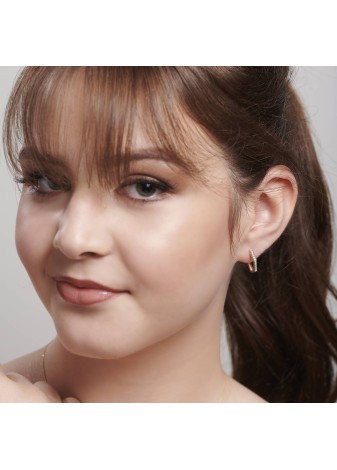 Zorina Sophisticated 14K Solid Gold with a Dazzling Premium Feature