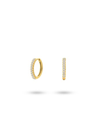 Eryxis 14K Solid Gold Elegance with a Brilliant Premium Detail