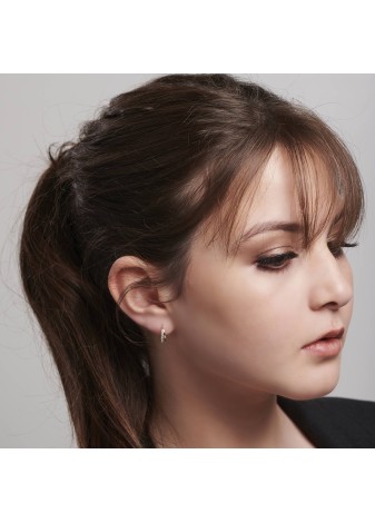 Liora Timeless 14K Solid Gold, Embellished with a Premium Spark