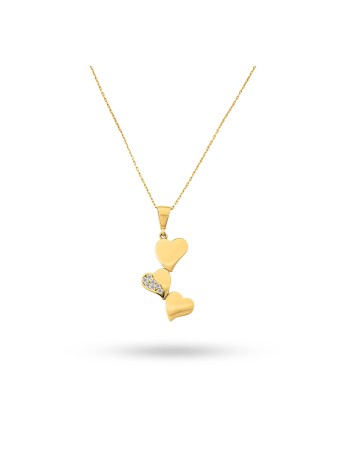 Virella 14K Solid Gold Elegance with a Brilliant Premium Detail