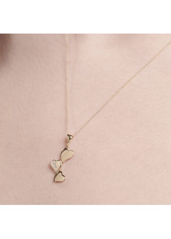 Virella 14K Solid Gold Elegance with a Brilliant Premium Detail