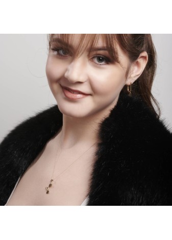 Virella 14K Solid Gold Elegance with a Brilliant Premium Detail
