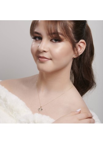 Elyxian Timeless 14K Solid Gold, Embellished with a Premium Spark