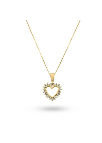 Kelsian 14K Solid Gold Elegance with a Brilliant Premium Detail