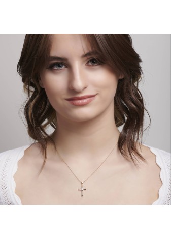 Xandor Exquisite 14K Solid Gold Featuring a Radiant Premium Accent