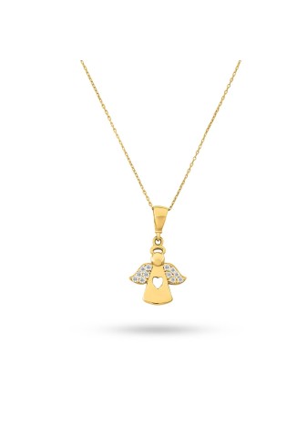 Zairon 14K Solid Gold Masterpiece with a Captivating Premium Accent