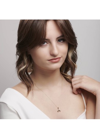 Theravia Timeless 14K Solid Gold, Embellished with a Premium Spark
