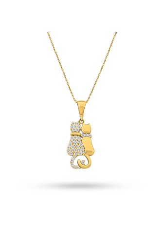 Yvrix Luxurious 14K Solid Gold with a Stunning Premium Highlight