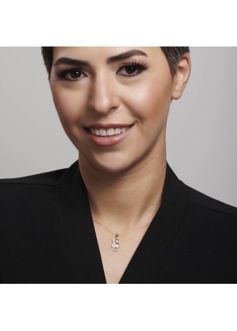 Yvrix Luxurious 14K Solid Gold with a Stunning Premium Highlight