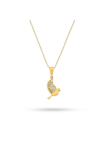 Malvora 14K Solid Gold Masterpiece with a Captivating Premium Accent