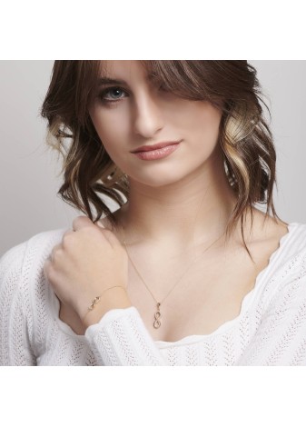 Zeylian Set Timeless 14K Solid Gold, Embellished with a Premium Spark