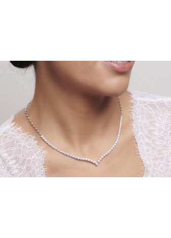 Fioris Set 14K Solid Gold Adorned with Premium Stone