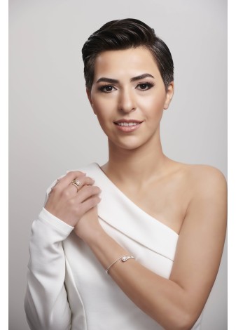 Serandia Set 14K Solid Gold with Natural Diamond