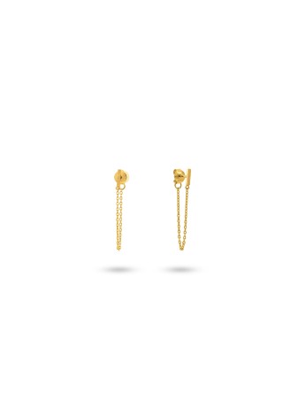 Elora Exquisite 14K Solid Gold Featuring a Radiant Premium Accent